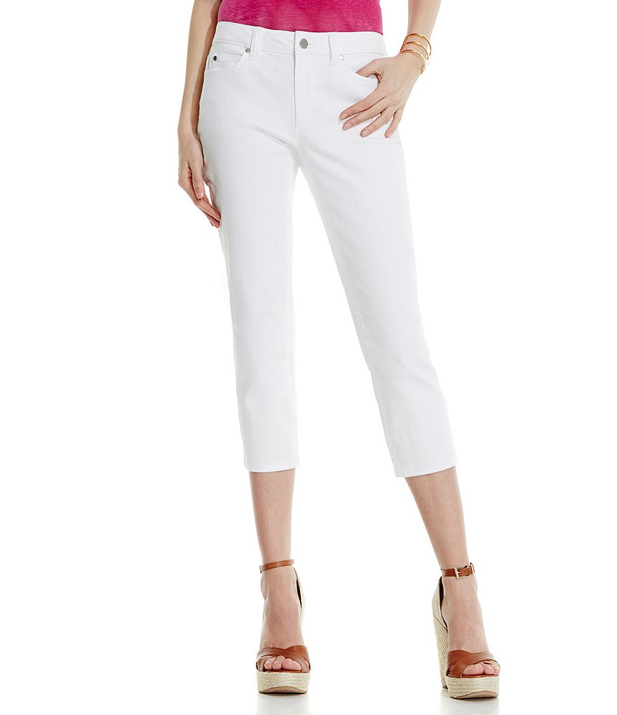 Two By Vince Camuto White Denim Capri