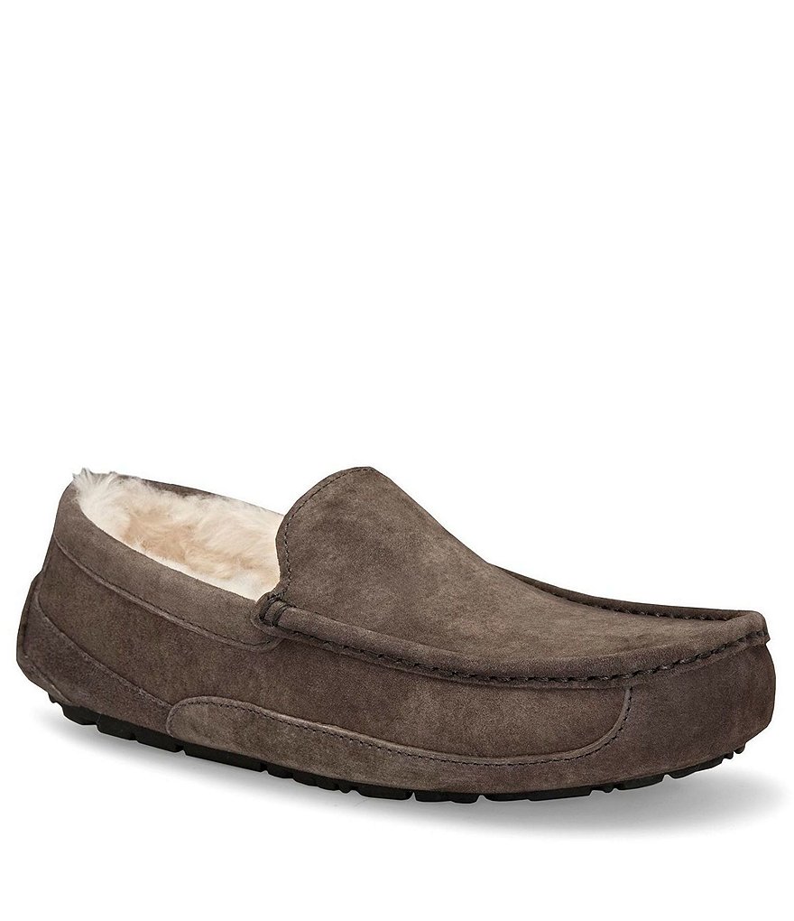 ugg ascot faux fur driver loafer