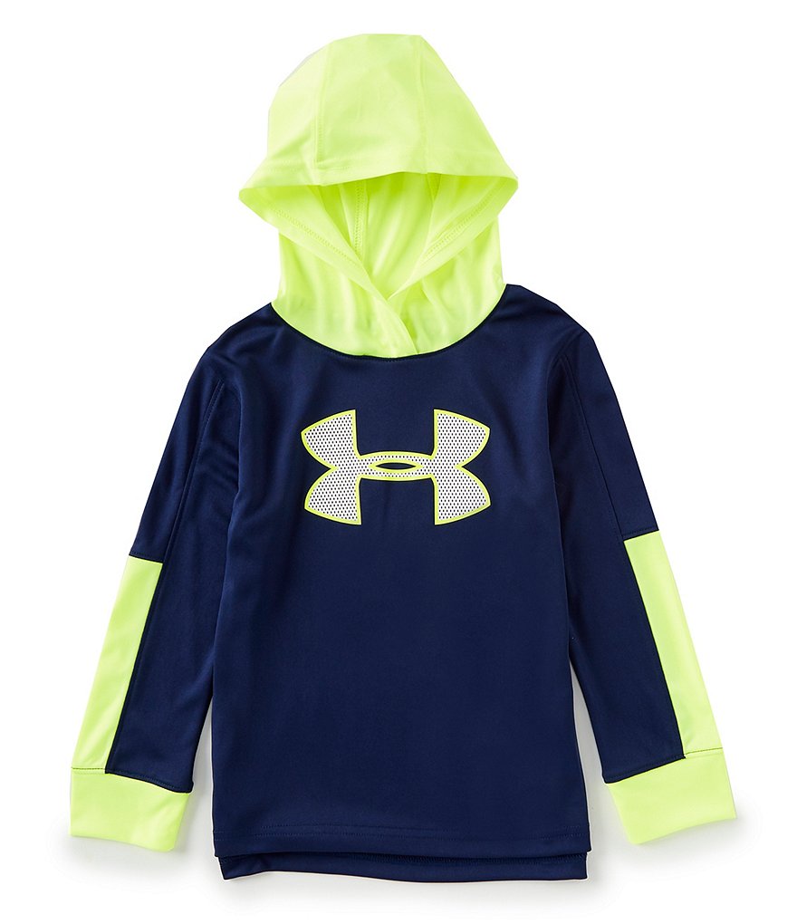 Under Armour Little Boys 2T-7 Long-Sleeve Pieced Hoodie