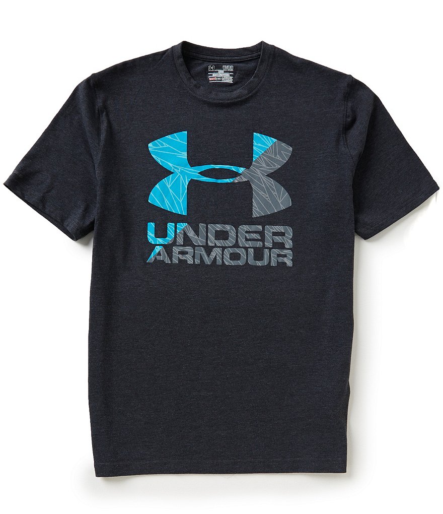 Under Armour Short-Sleeve Logo Split Graphic Tee