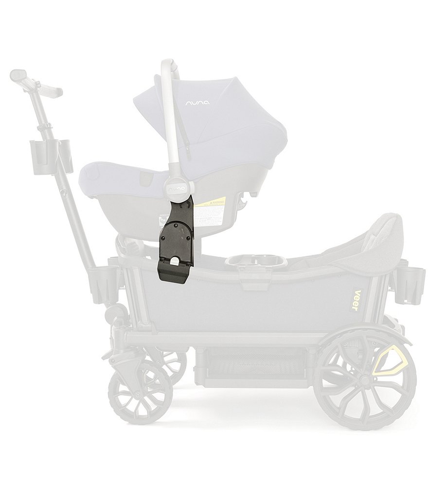 Veer Infant Car Seat Adapter for Cybex, Maxi Cosi, and Nuna Attachment for Cruiser