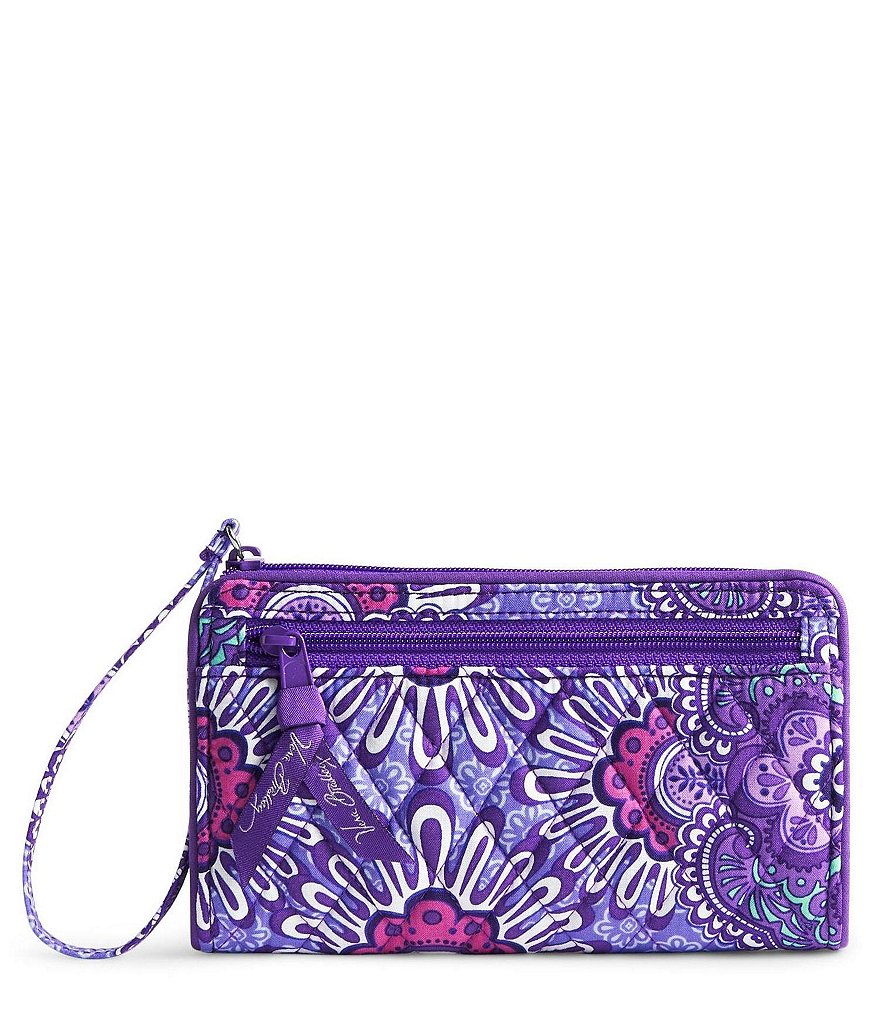 Vera Bradley Front-Zip Wristlet