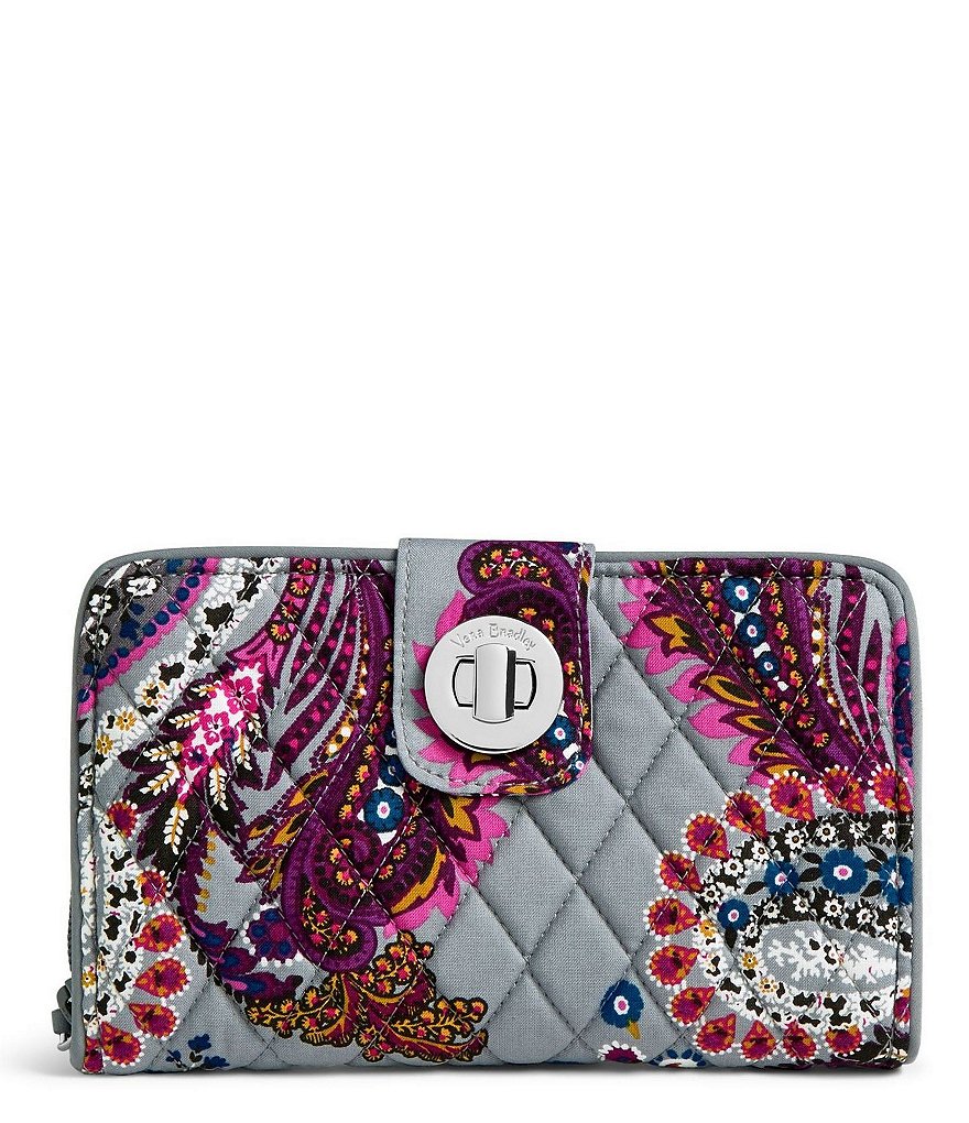Vera Bradley RFID Turn-Lock Wallet