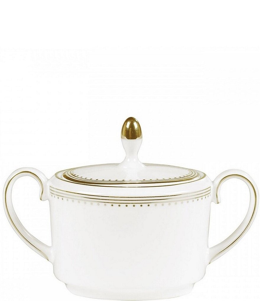 Vera Wang Wedgwood Grosgrain Covered Sugar Bowl
