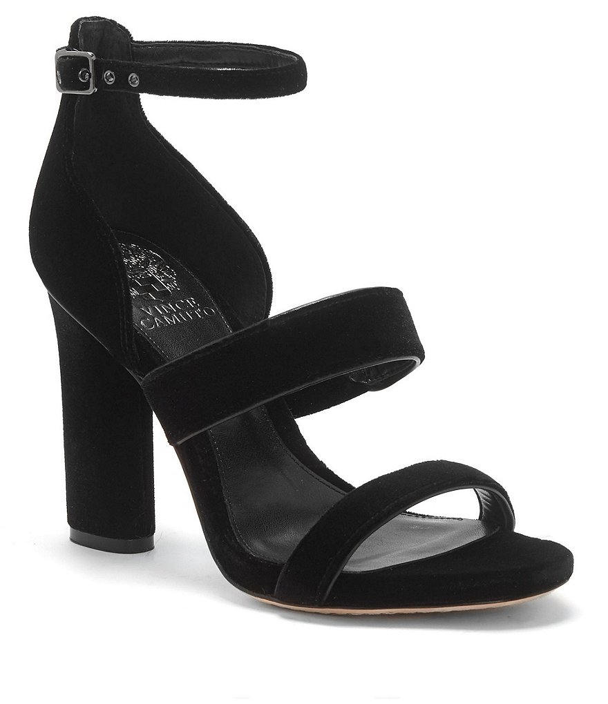 Vince Camuto Robeka Velvet Dress Sandals