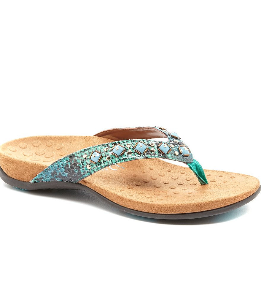 Vionic® Floriana Snake Sandals