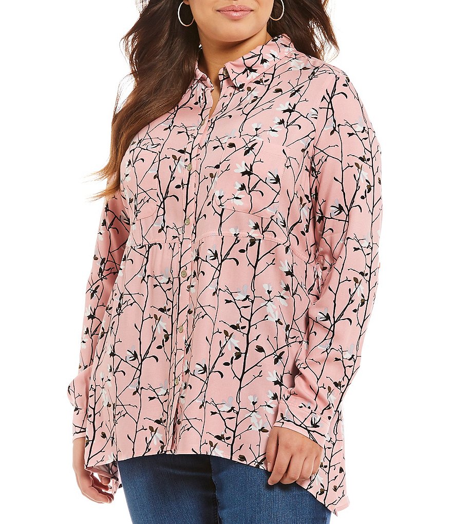 Westbound Plus 2 Pocket Tunic Top