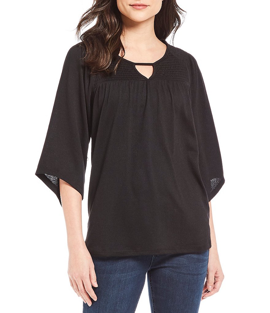Westbound Smocked Yoke Top