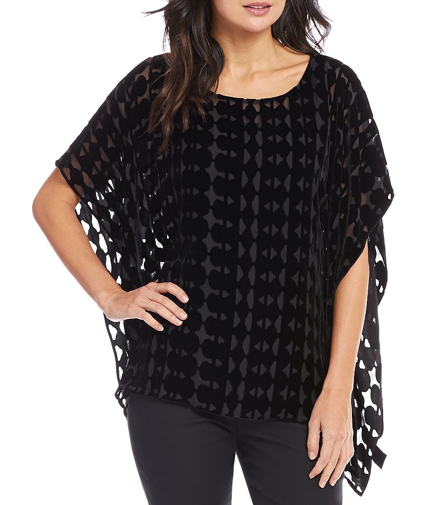 ZOZO Velvet Monet Poncho Top
