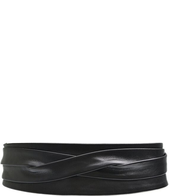 Color:Black - Image 1 - Classic Wrap Belt