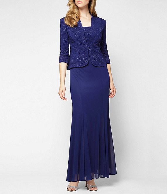 Alex Evenings Petite Embellished Jacket Dress