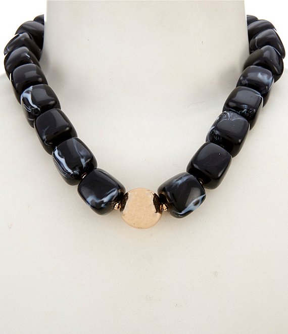 Anna & Ava Chunky Beaded Statement Necklace