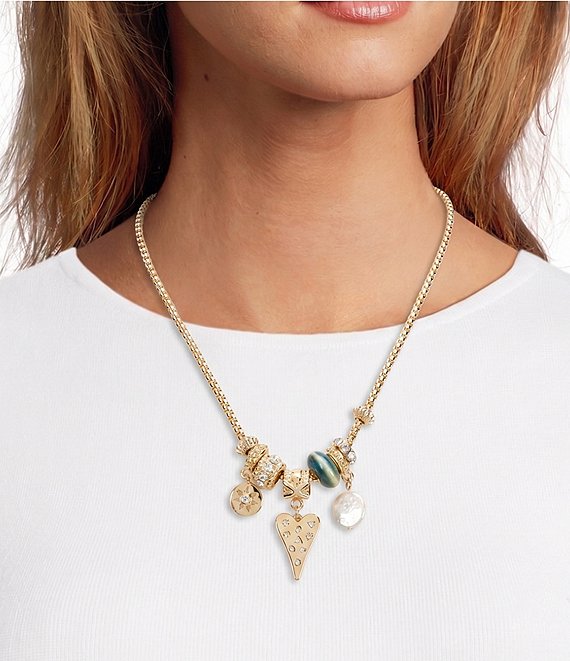 Anna & Ava Rondelle Charm Necklace