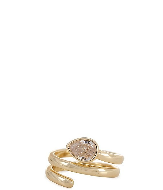 Anna & Ava Waterproof Wrap Stone Statement Ring