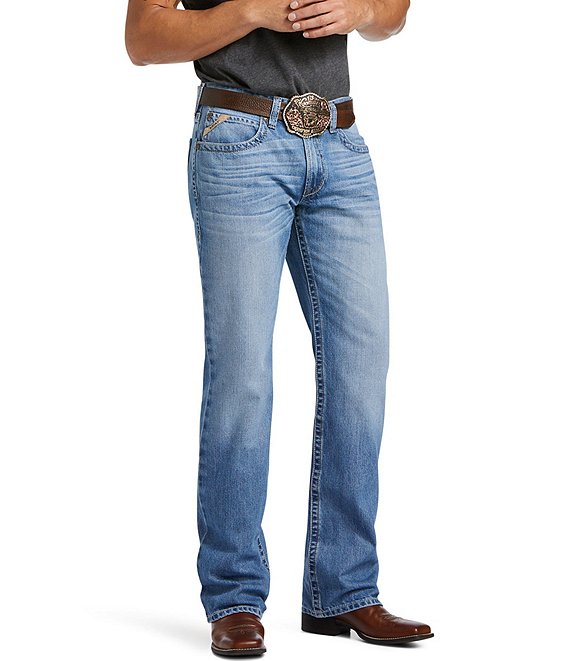 Ariat Big & Tall M4 3D Goldfield Relaxed Fit Bootcut Jeans, Dallas - Image 1