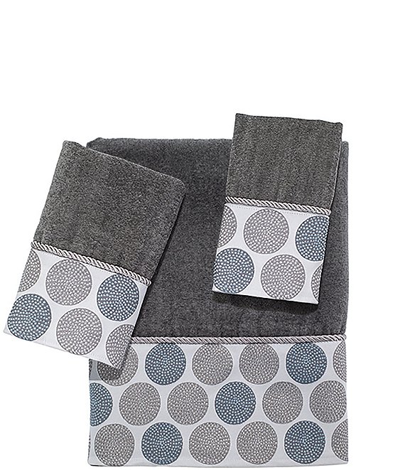 Avanti Linens Dotted Circles 3-Piece Bath Towel Set