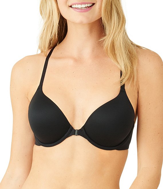 Color:Night - Image 1 - Future Foundation Front Close T-Back Bra