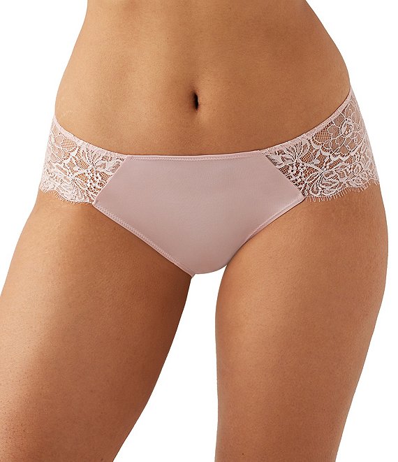 Wacoal b.tempt'd by Wacoal Lace Hipster, Rose Smoke - Image 1