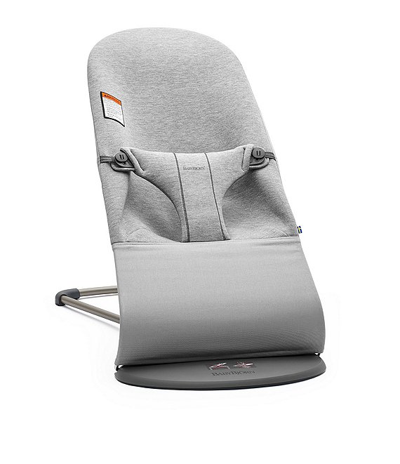 Color:Light Grey - Image 1 - BABYBJORN Jersey Bouncer Bliss