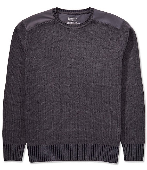 Beretta Wilton Tech Crewneck Sweater, Charcoal - Image 1