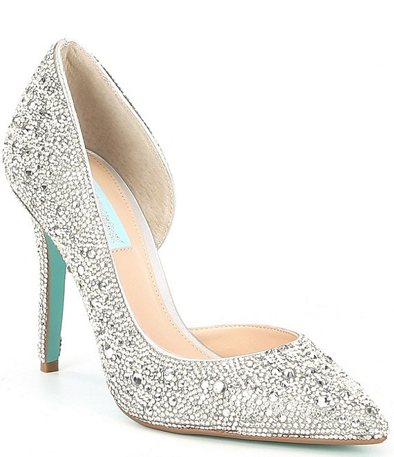 Blue by Betsey Johnson Hazil Jeweled Pumps