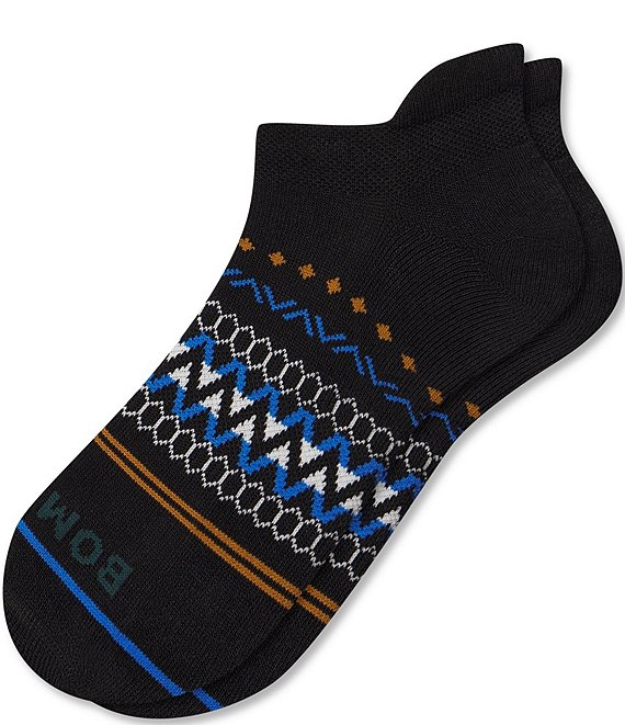 Bombas Retro Fair Isle Ankle Socks