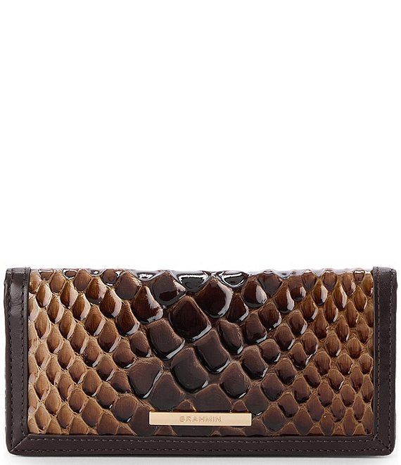 BRAHMIN Caldwell Collection Toffee Ady Wallet, Toffee - Image 1