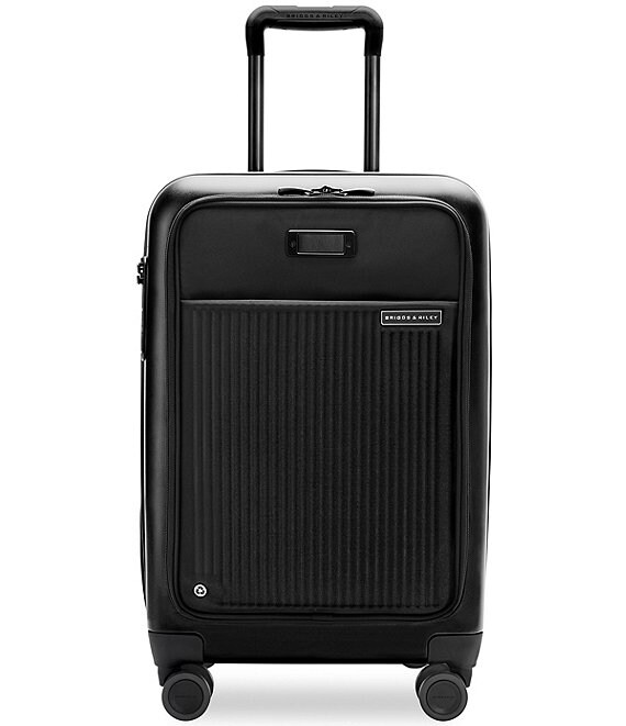 Briggs & Riley Sympatico Essential 22#double; Front Pocket Carry-On Expandable Spinner, Black - Image 1