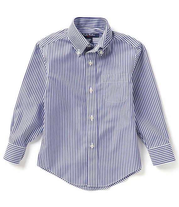 Brooks Brothers Little/Big Boys 4-20 Bangle Striped Woven Shirt