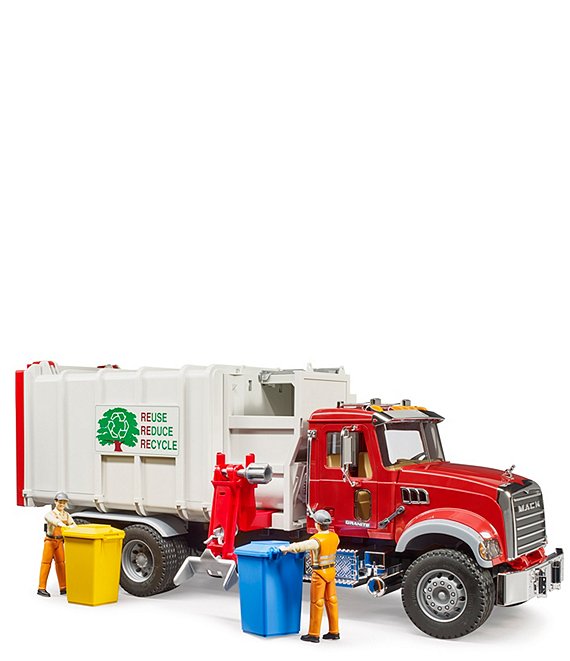 Bruder Mack Granite Side Loading Garbage Truck