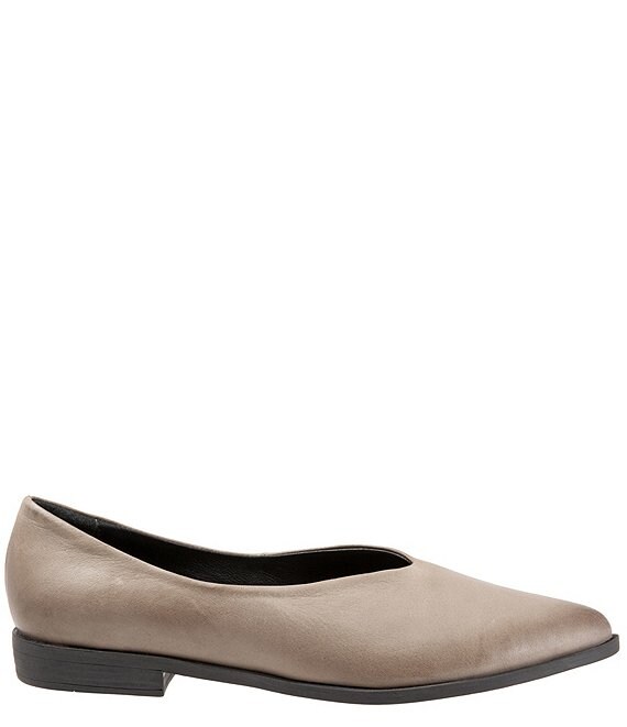 Bueno Billie Leather Slip Ons