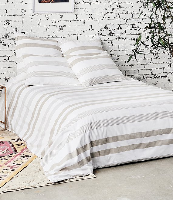 Carol and Frank Noland Stripe Duvet