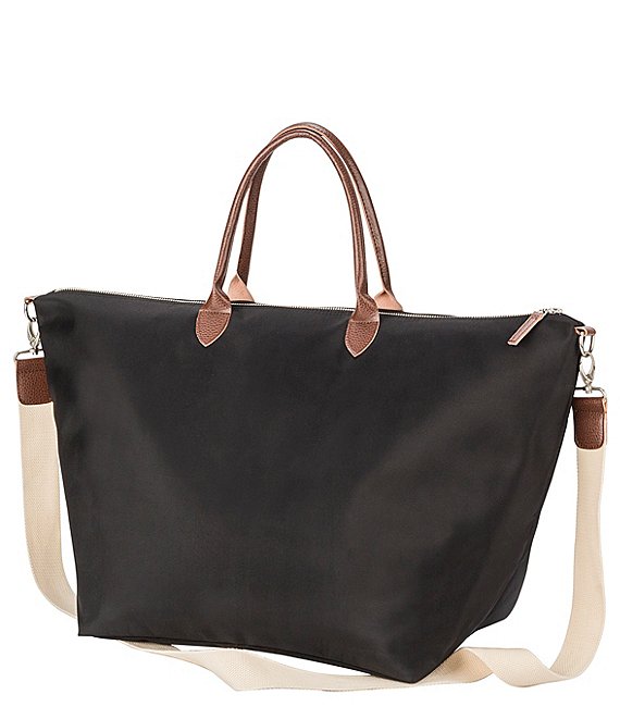 Cathy's Concepts Personalized Black Microfiber Weekender Tote