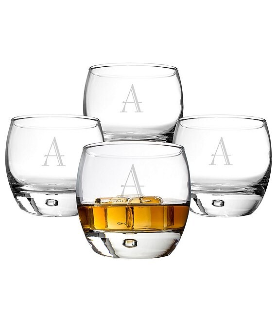 Cathy's Concepts Personalized Heavy Based Whiskey Glasses
