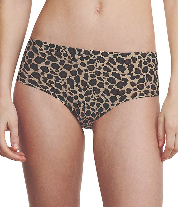 Chantelle Leopard Print Soft Stretch Hipster Panty