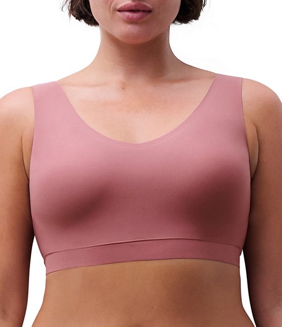 Chantelle Soft Stretch Padded Wire Free Bra Top, Rose De Bois - Image 1