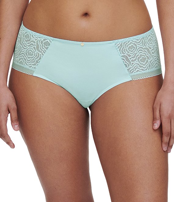 Chantelle The C Jolie Lace Hipster, Peppermint - Image 1