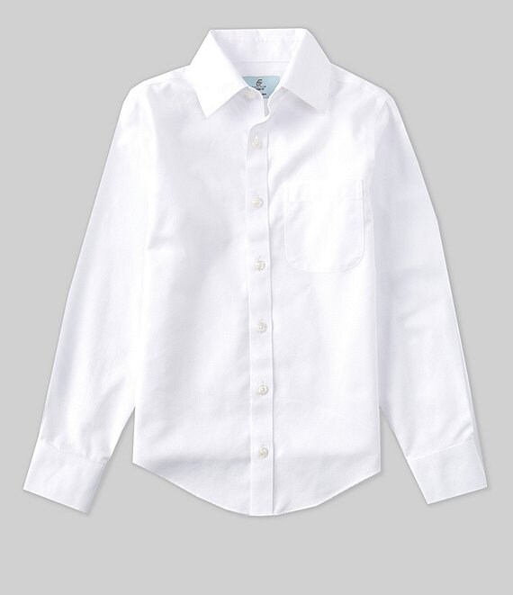 Class Club Gold Label Big Boys 8-20 Non-Iron Button-Front Shirt