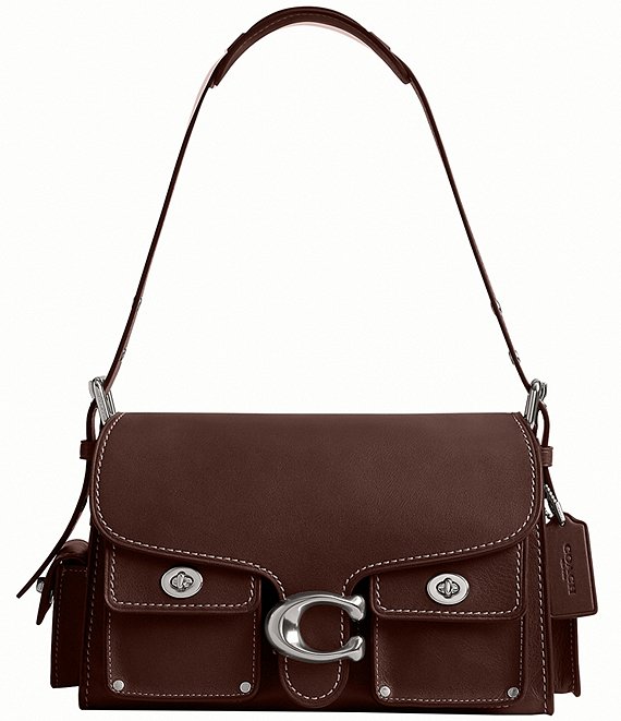 COACH Cargo Western Turn-Lock Soft Tabby Shoulder Bag, Maple - Image 1