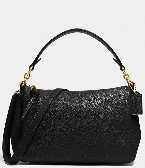 Color:Black/Gold - Image 1 - Shay Crossbody Bag