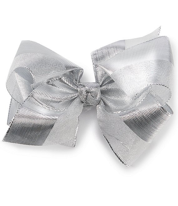 Copper Key Girls Metallic King Bow