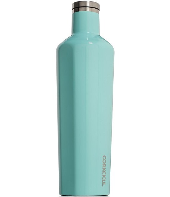 Corkcicle Stainless Steel Triple-Insulated 25-oz Classic Turquoise Canteen
