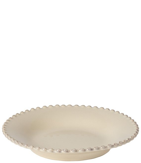 Costa Nova Pearl Collection Soup/Pasta Plates, Set of 6, Cream - Image 1