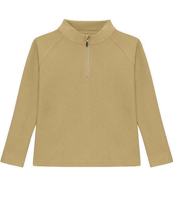 Courtside Kids Boys Long Sleeve Half Zip Pullover