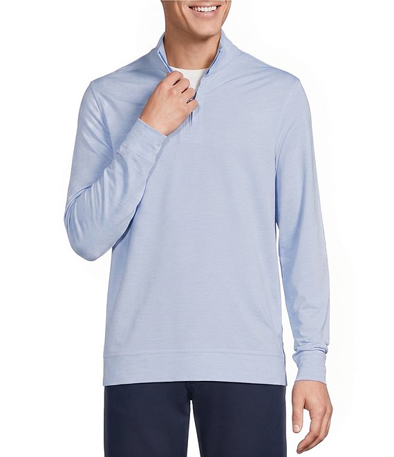 Cremieux Blue Label Performance Solid Quarter Zip Pullover