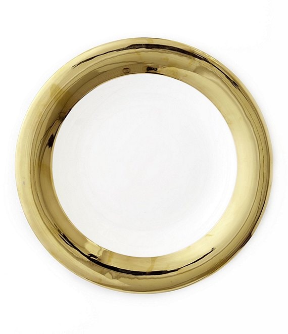 Darbie Angell Monaco 24KT Gold Dinner Plate