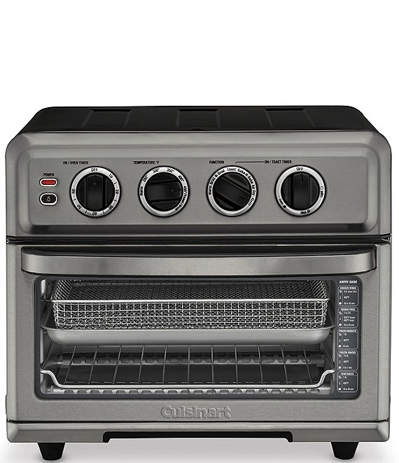 Cuisinart Air Fryer Toaster Oven with Grill, Black Stainless - Image 1