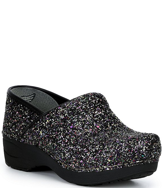 Dansko XP 2.0 Glitter Leather Clogs