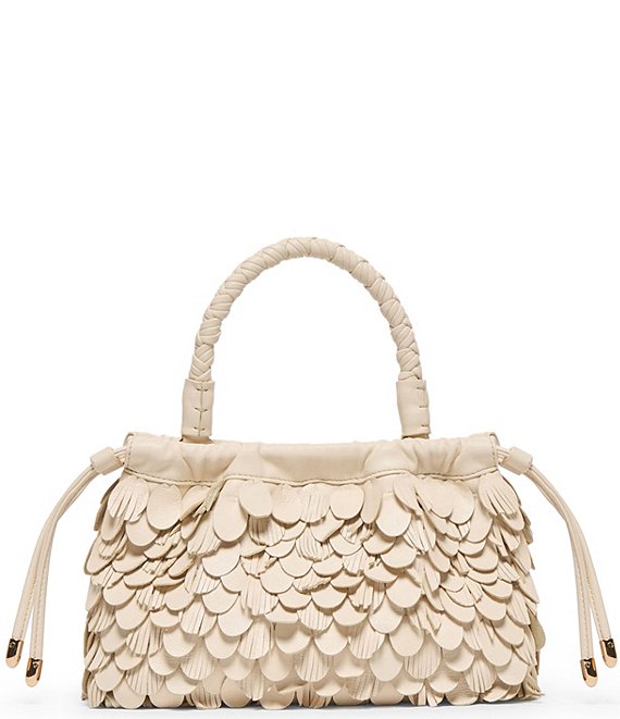 Dolce Vita Agatha Mini Top Handle Satchel Bag, Ivory - Image 1