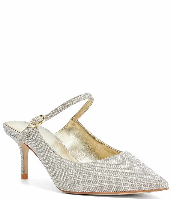 Dune London Chronicles Embellished Pointed Toe Stilletto Mules
